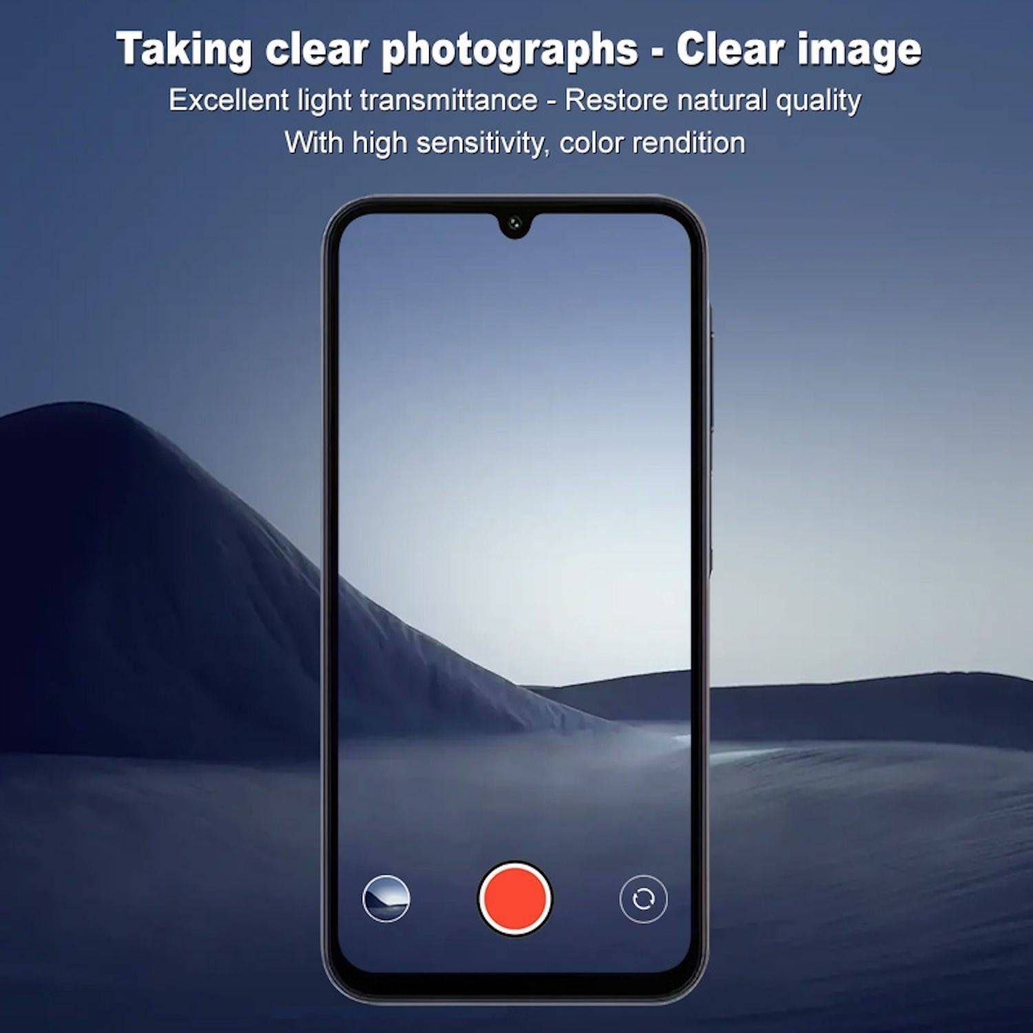 Für Samsung Galaxy A16 H9 Schutzglas Panzer Back Kamera Komplettschutz Transparent