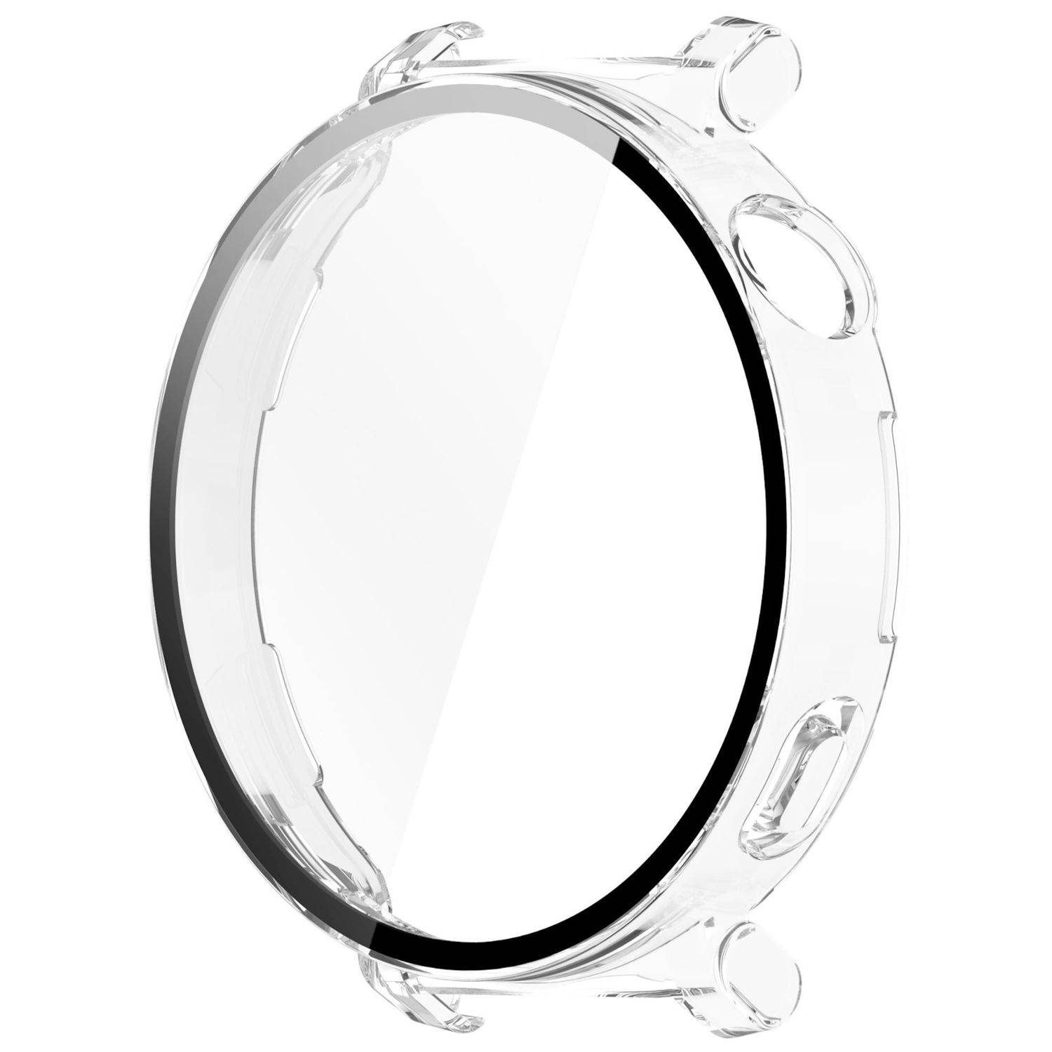 Für Huawei Watch GT 5 Pro 42mm Kunststoff Hülle + Schutz Hart Glas Transparent