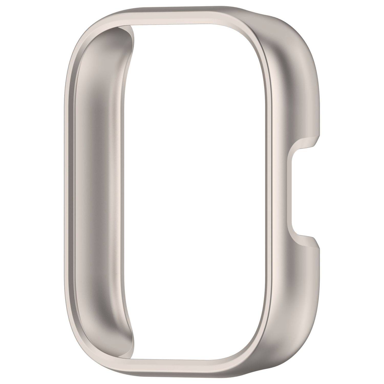 Für Xiaomi Redmi Watch 5 Active Kunststoff Schutz Hülle Case Gehäuse Design Beige