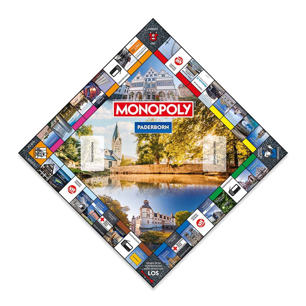 Monopoly - Paderborn Brettspiel Gesellschaftsspiel Spiel Cityedition Stadtedition