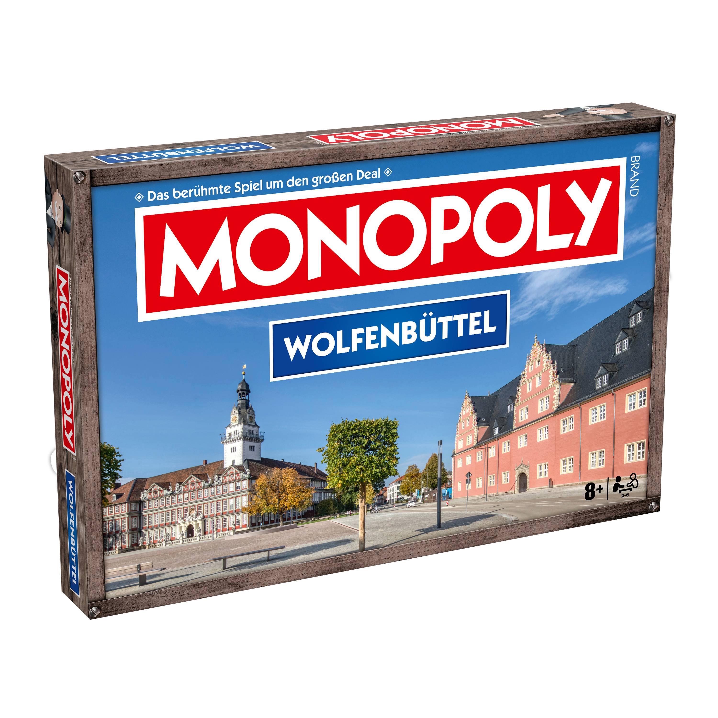Monopoly - Wolfenbüttel Brettspiel Gesellschaftsspiel Spiel Cityedition Stadtedition