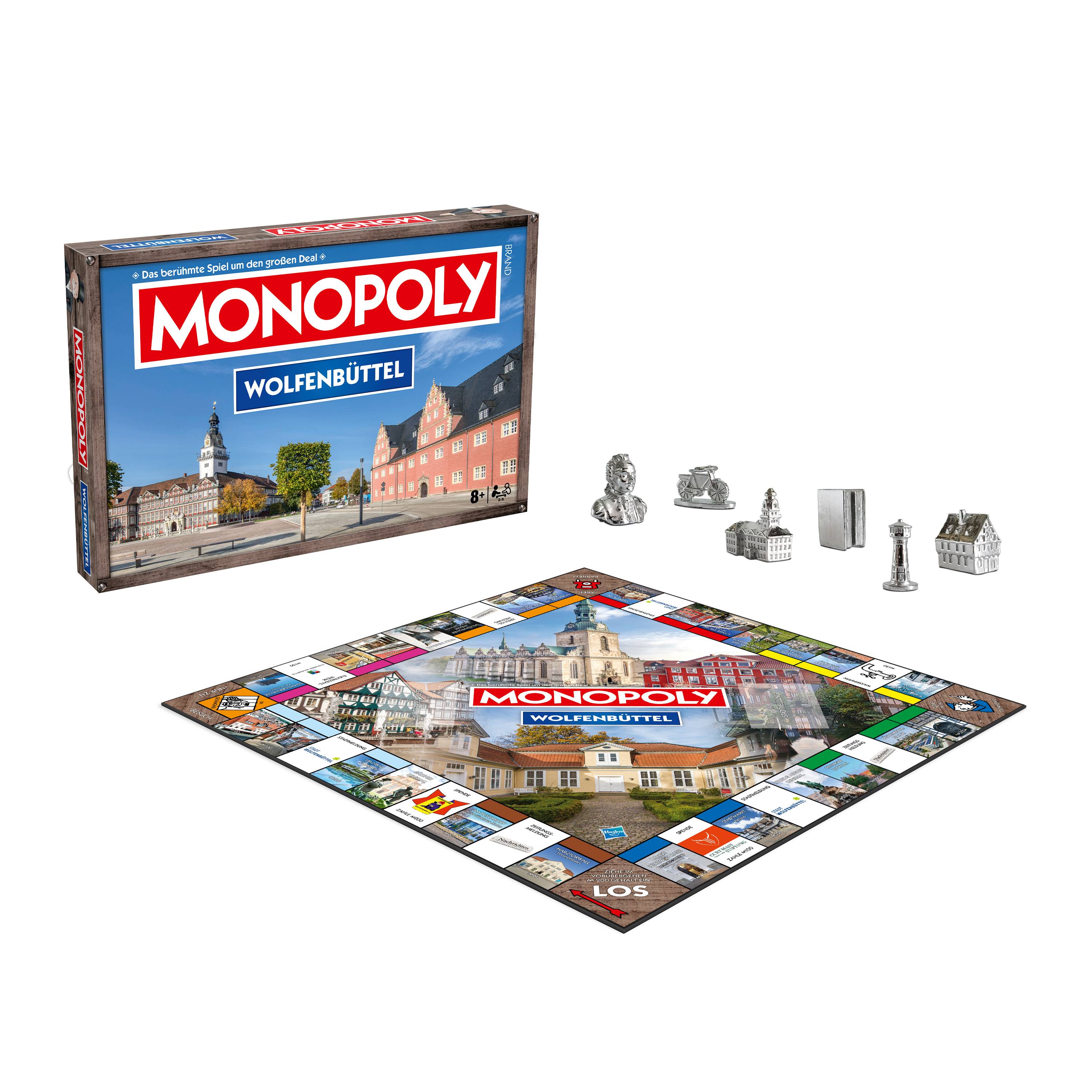 Monopoly - Wolfenbüttel Brettspiel Gesellschaftsspiel Spiel Cityedition Stadtedition