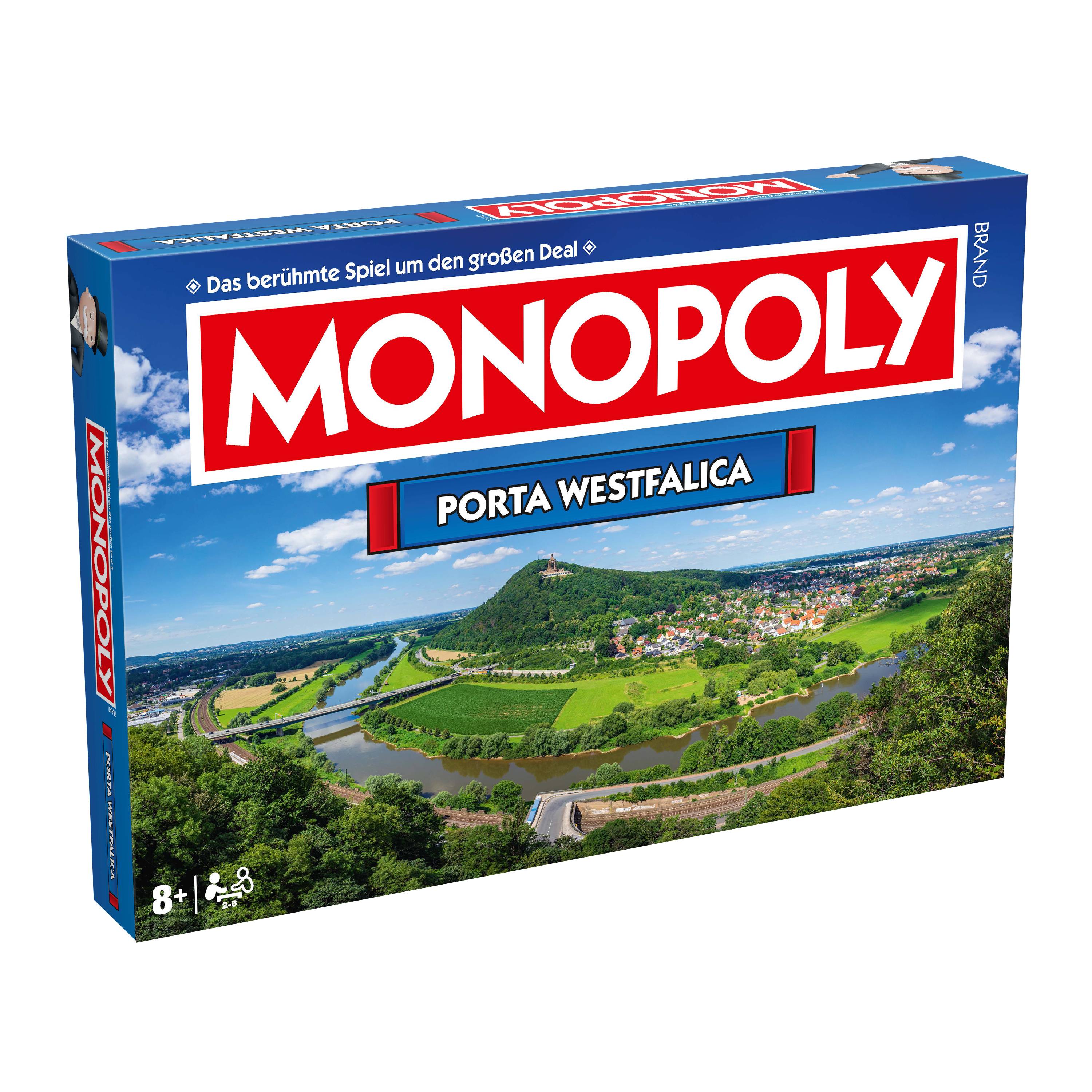 Monopoly - Porta Westfalica Brettspiel Gesellschaftsspiel Spiel Cityedition Stadtedition