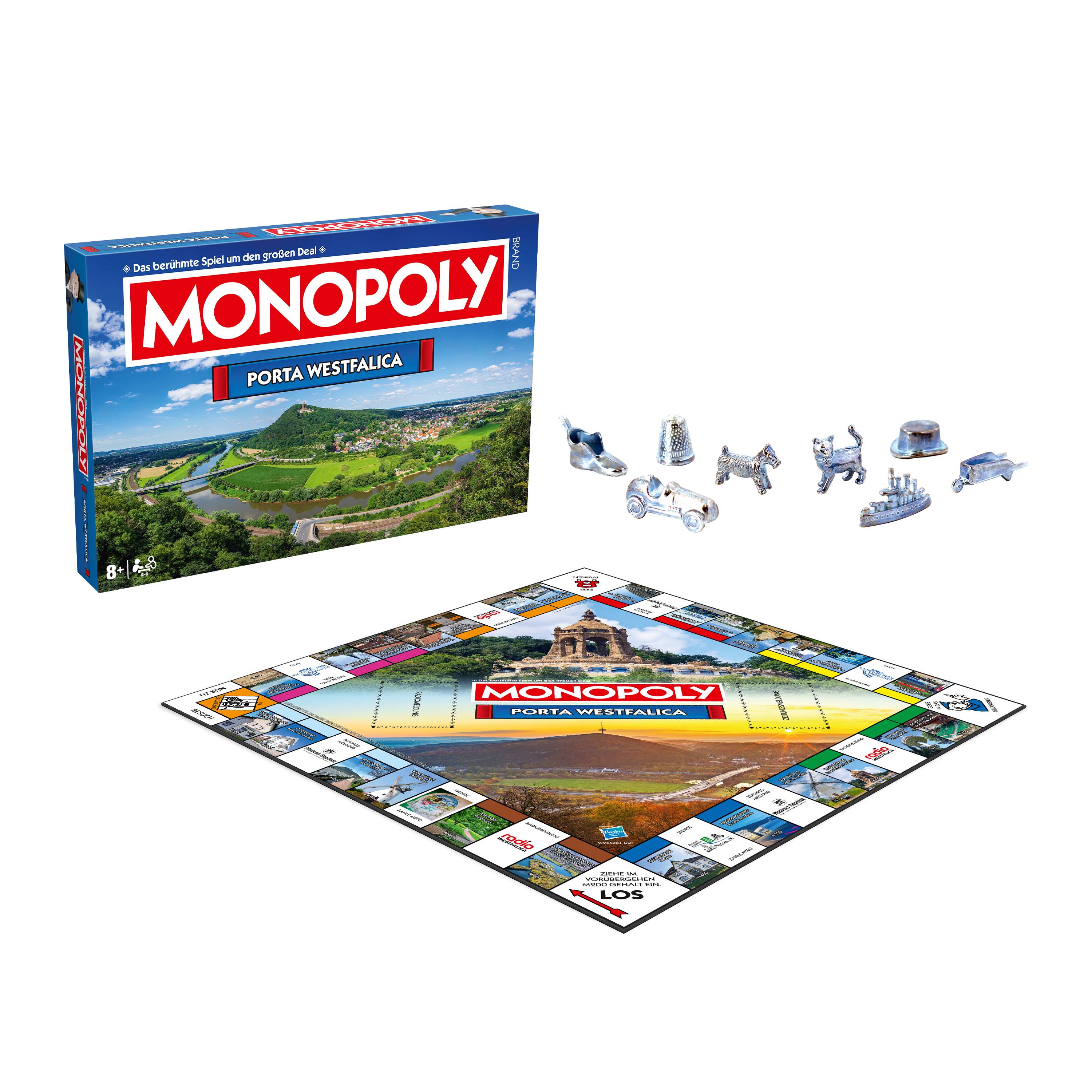 Monopoly - Porta Westfalica Brettspiel Gesellschaftsspiel Spiel Cityedition Stadtedition