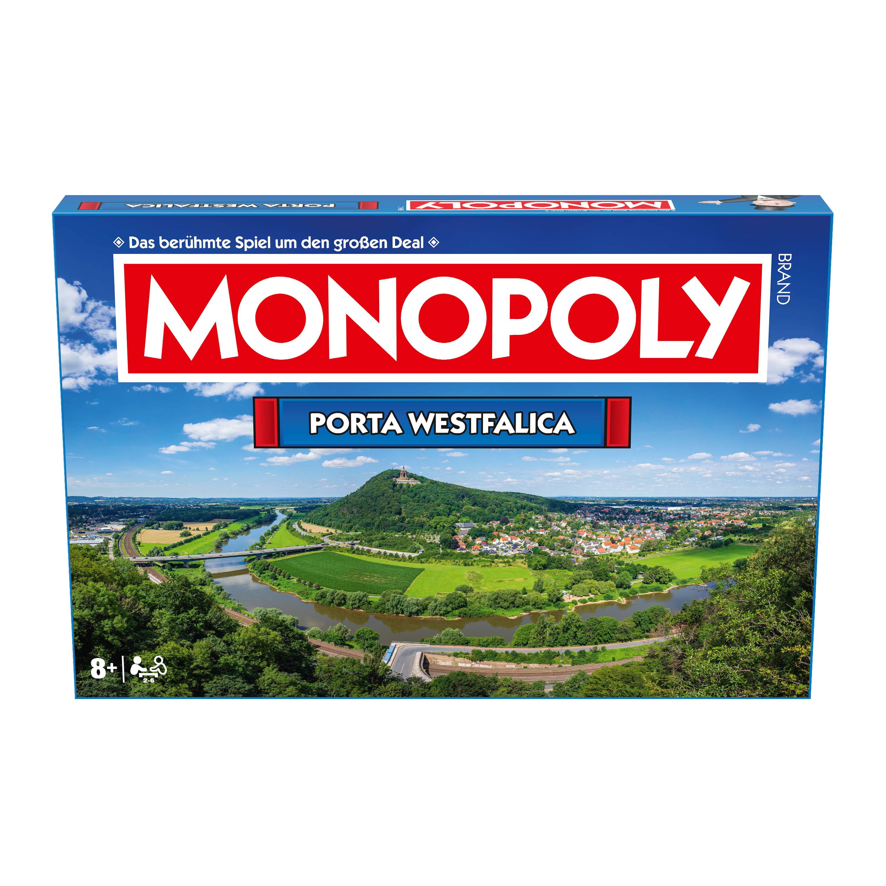 Monopoly - Porta Westfalica Brettspiel Gesellschaftsspiel Spiel Cityedition Stadtedition