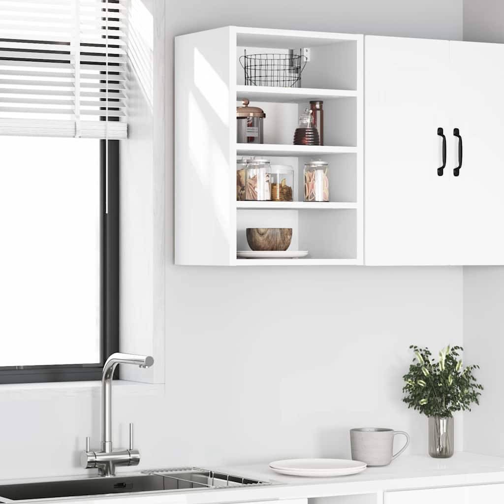 vidaXL Hängeschrank Riga Weiß 40x29,5x60 cm Holzwerkstoff