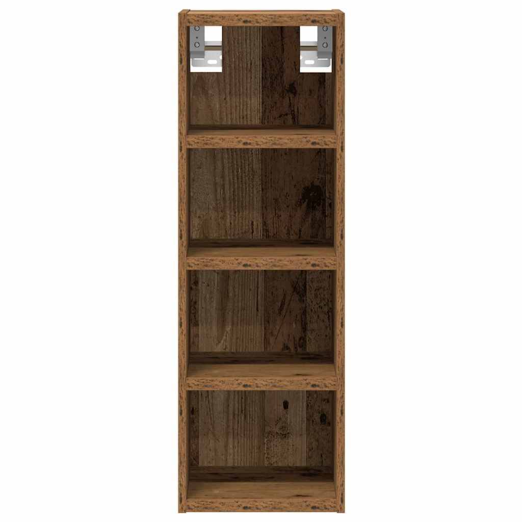 vidaXL Hängeschrank Altholz-Optik 20x29,5x60 cm Holzwerkstoff