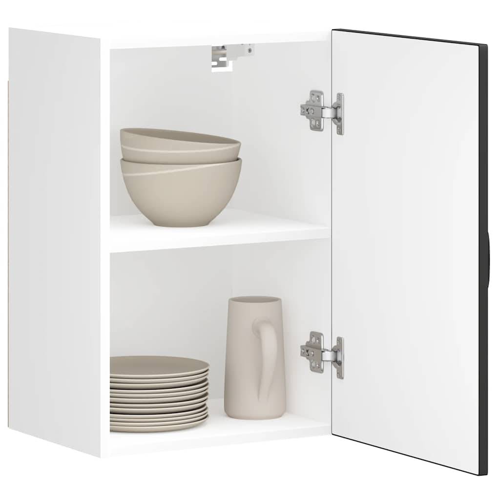 vidaXL Küchen-Hängeschrank Kalmar Schwarz Holzwerkstoff