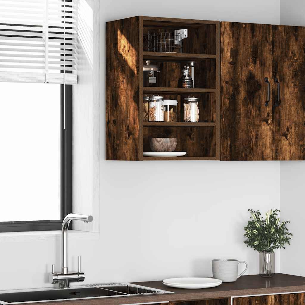 vidaXL Hängeschrank Riga Räuchereiche 40x29,5x60 cm Holzwerkstoff