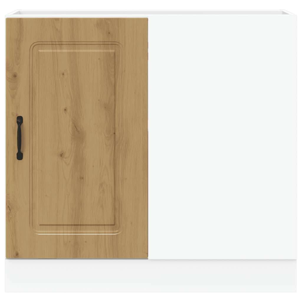 vidaXL Küchenunterschrank Kalmar Artisan-Eiche Holzwerkstoff