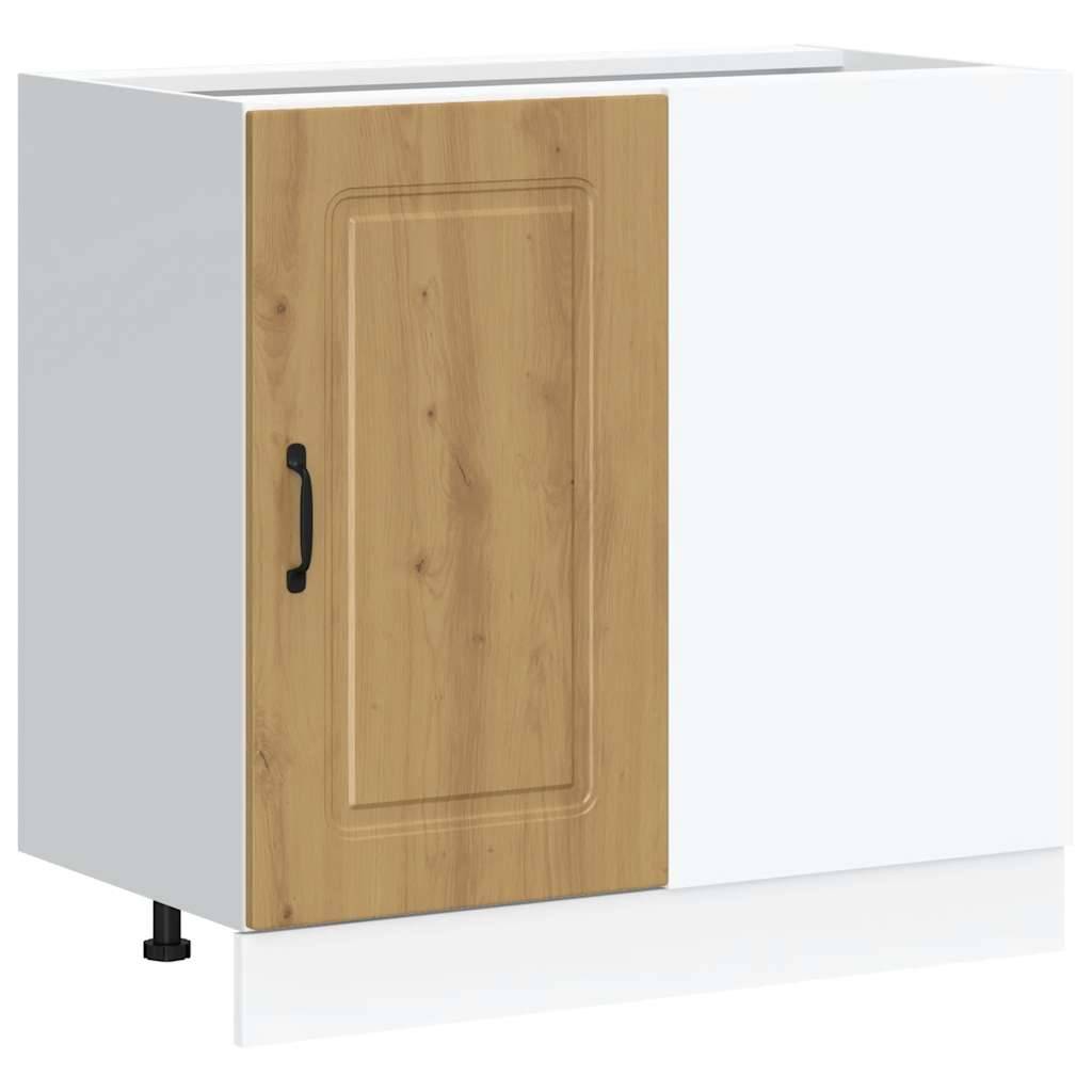 vidaXL Küchenunterschrank Kalmar Artisan-Eiche Holzwerkstoff