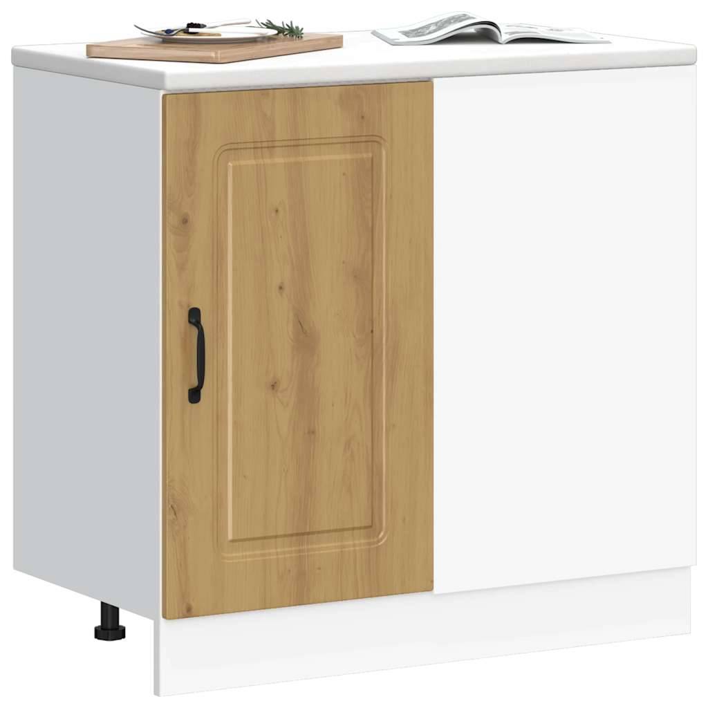 vidaXL Küchenunterschrank Kalmar Artisan-Eiche Holzwerkstoff