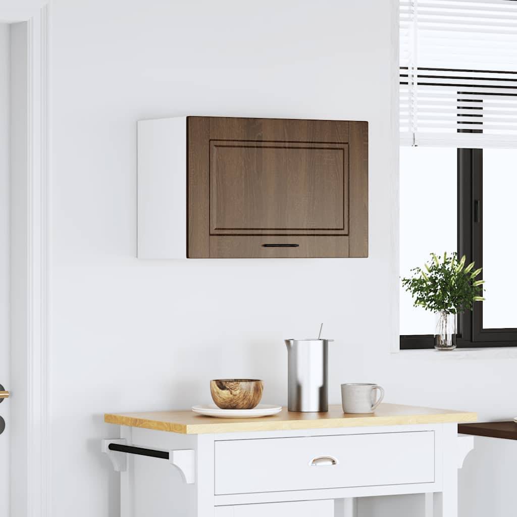 vidaXL Küchen-Hängeschrank Porto Braun Eichen-Optik Holzwerkstoff