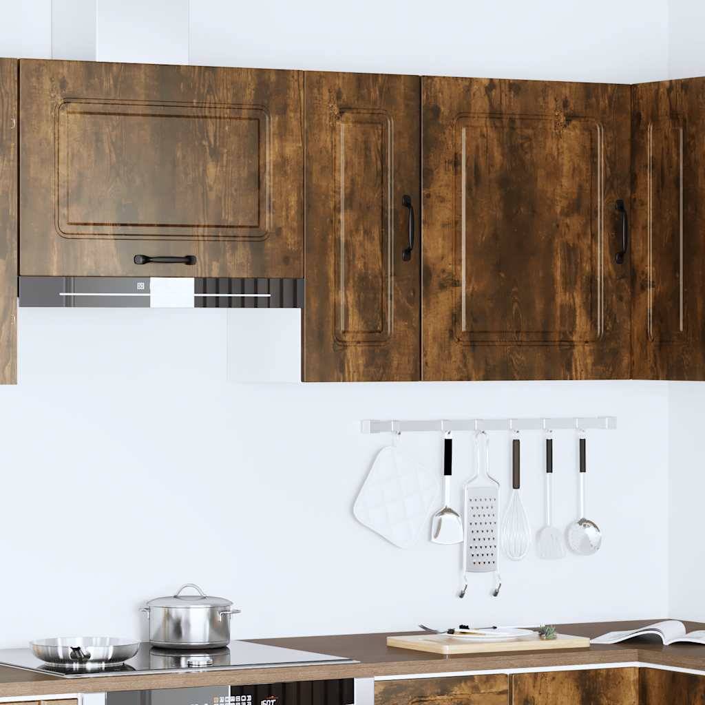 vidaXL Küchen-Hängeschrank Kalmar Räuchereiche Holzwerkstoff