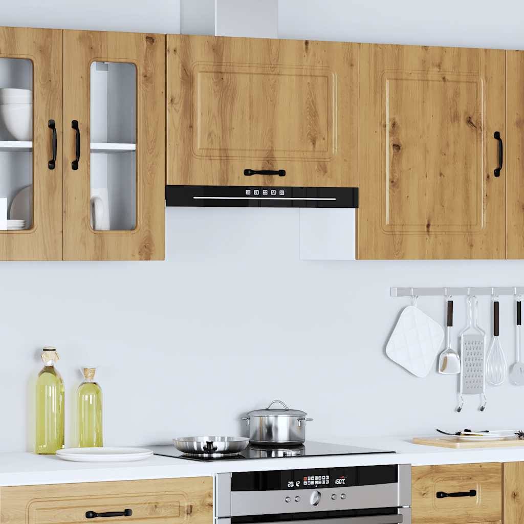 vidaXL Küchen-Hängeschrank Kalmar Artisan-Eiche Holzwerkstoff
