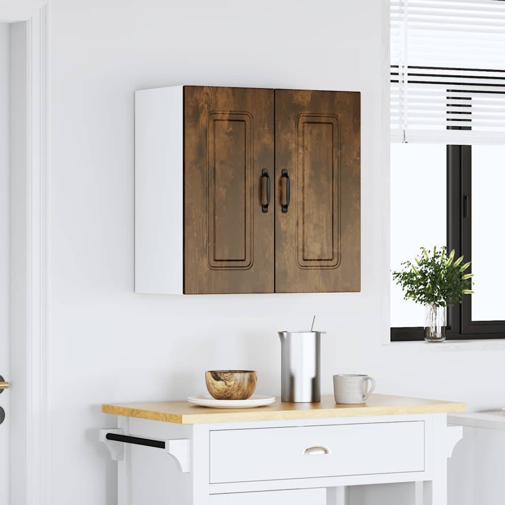 vidaXL Küchen-Hängeschrank Kalmar Räuchereiche Holzwerkstoff