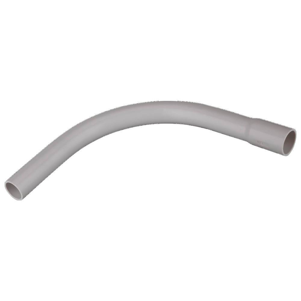 Fränkische Kunststoff-Steckbogen SBSKu-EM, Ø mm - Zoll 20 mm, grau