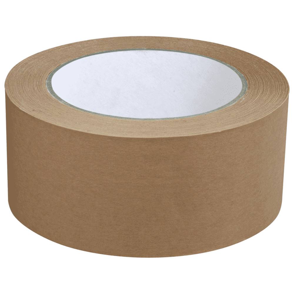 Dönges Papierpackband selbstklebend, braun, 5 cm x 50 m