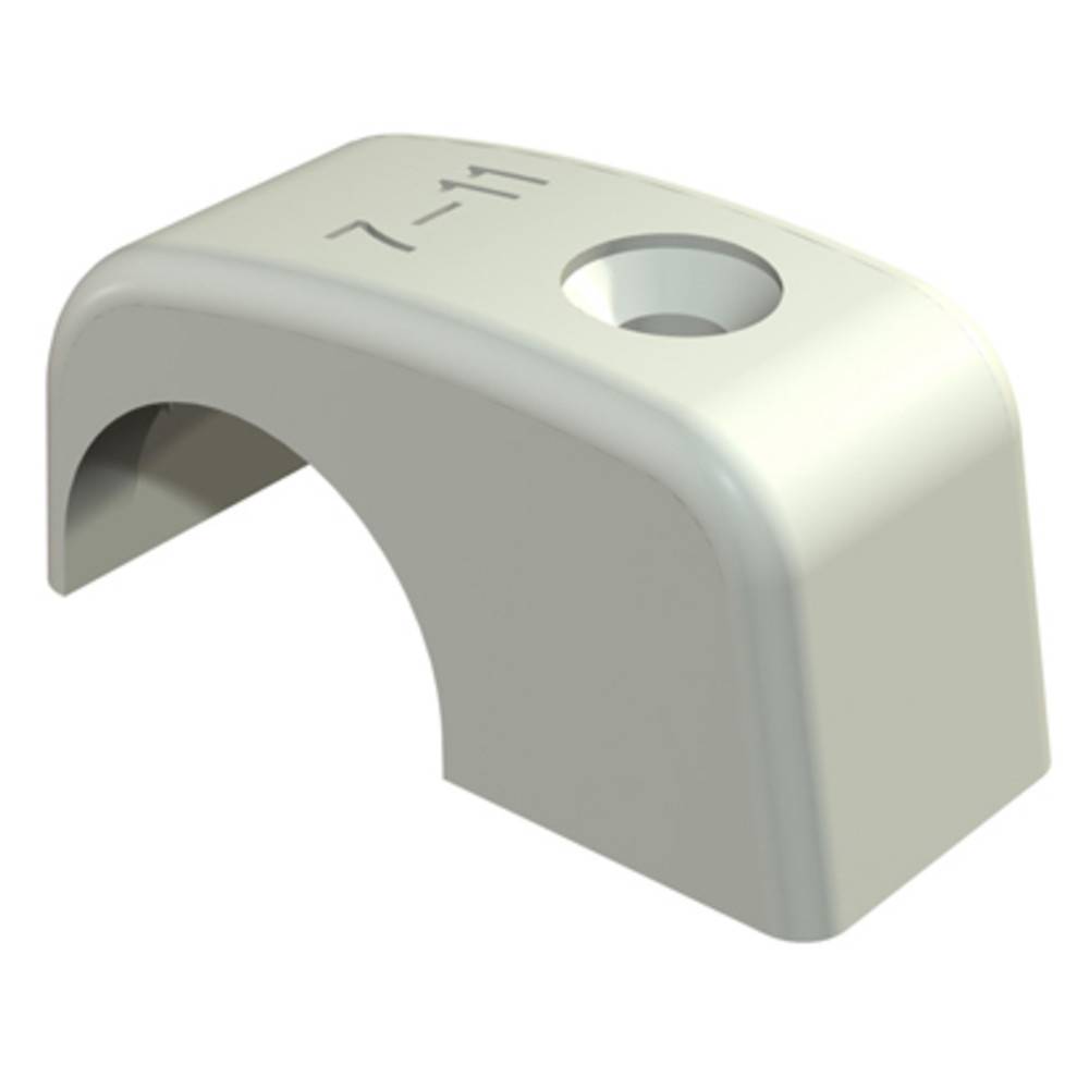 OBO ISO-Nagelschelle ohne Nagel, Typ 4028, 16 - 20 mm, lichtgrau