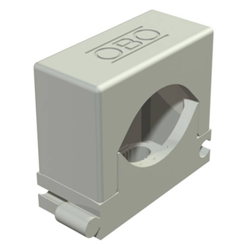 OBO Reihen-Druckschelle Typ 2037, 3 - 7 mm, lichtgrau