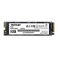Patriot P320 512GB M.2 NVMe SSD auf weißem Hintergrund dargestellt