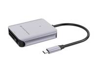Conceptronic Card USB 3.2 Gen 2 - CFast 2.0 - SD TF/MicroSD 4.0 - Card-Reader - CompactFlash ATA Serial Transfer (CFast)