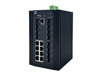 LevelOne Switch 20x GE IGX-2072 8x 1GbE 2.5GbE SFP+ sw - Switch - 1 Gbps