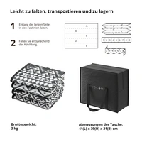 EVOCAMP Outdoor Teppich 250x300 cm - Vorzeltteppich wetterfest und leicht Picknickdecke für den Outdoor-Bereich aus Kunststoff-Fasern EVOCAMP Outdoor Teppich 250x300 cm - Vorzeltteppich wetterfest und leicht Picknickdecke für den Outdoor-Bereich aus Kunststoff-Fasern