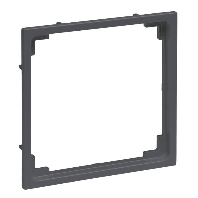 Legrand 765903 SEANO Zwischenring 50x50 f.Einbau n.DIN 49075 Anthrazit lackiert Install.Baumaterial