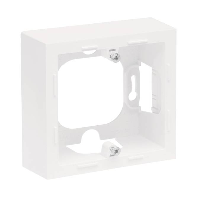 Legrand 765198 SEANO APgehäuse 1-fach in der Farbausführung Ultraweiß Install.Baumaterial