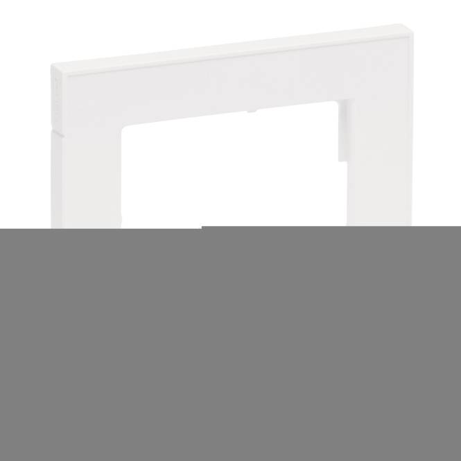 Legrand 765181 SEANO+1-fach Rahmen in der Farbausführung Ultraweiß Install.Baumaterial Schalter