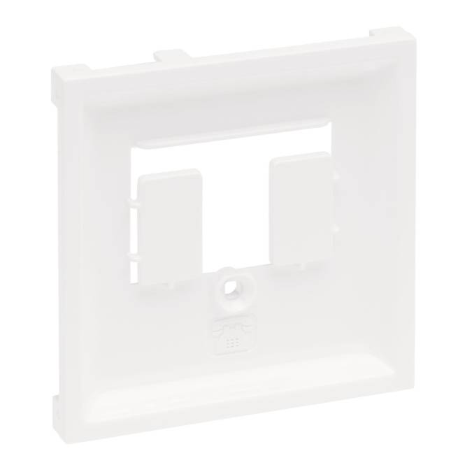 Legrand 765155 SEANO Abdeckung f.TDO & TAE in der Farbausführung Ultraweiß Install.Baumaterial