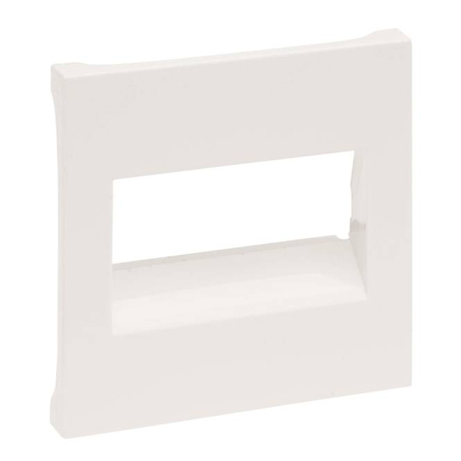 Legrand 765154 SEANO Abdeckung RJ45 f.1- u.2-fach Datendosen Ultraweiß Install.Baumaterial Schalter