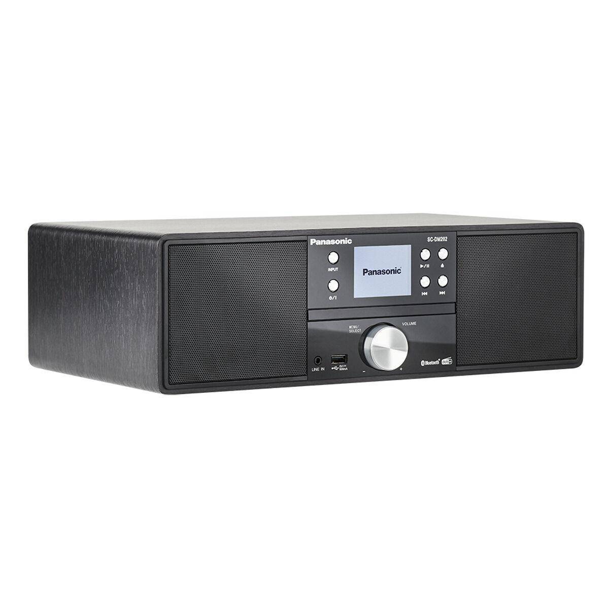 Panasonic SC-DM202EG-K sw Micro-System DAB+/UKW,Bluetooth,40W,CD Unterhaltungselektr. HiFi HIFI