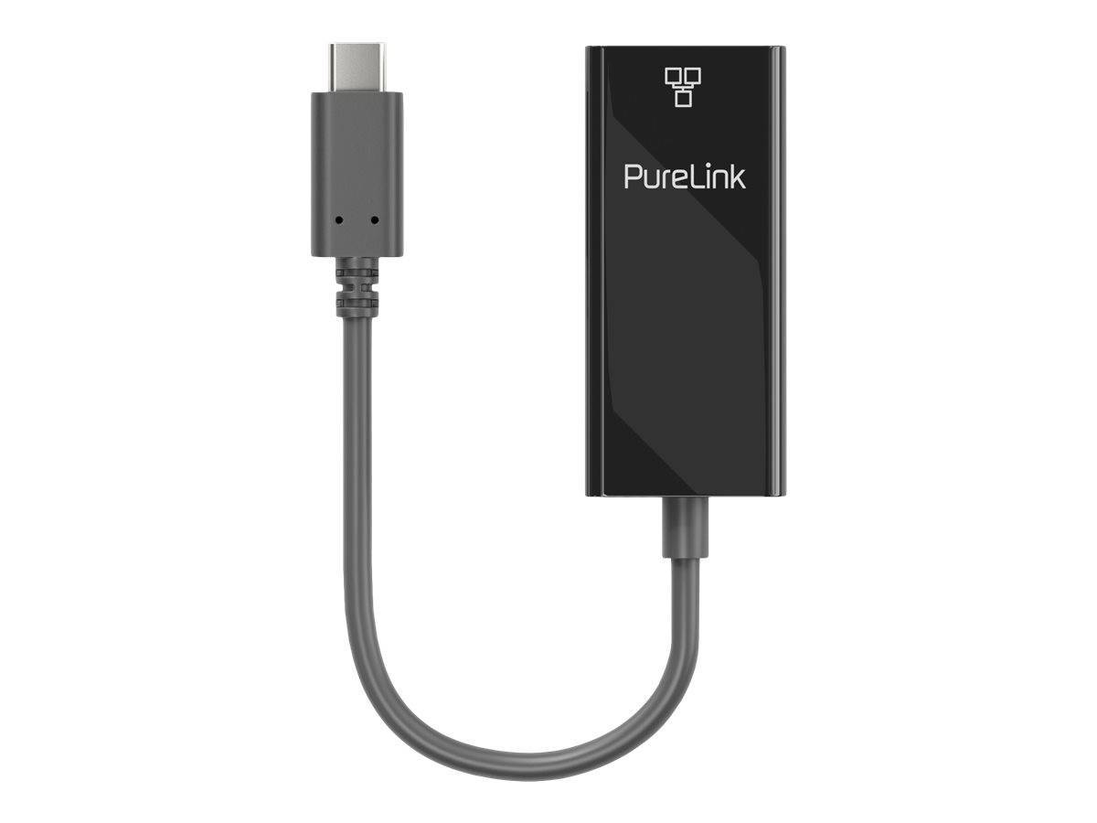 PureLink Adapter 0,10m iSerie IS261 USB-C auf Ethernet(RJ45) schwarz Unterhaltungselektr. Zubehör