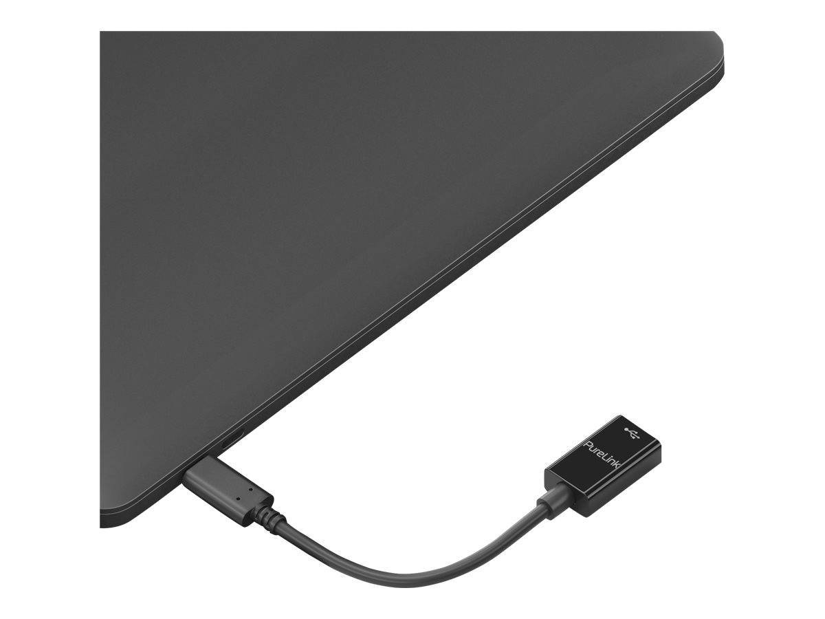 PureLink Adapter 0,10m iSerie IS231 USB-C auf USB-A, USB3.1 Gen1, schwarz Unterhaltungselektr. Video
