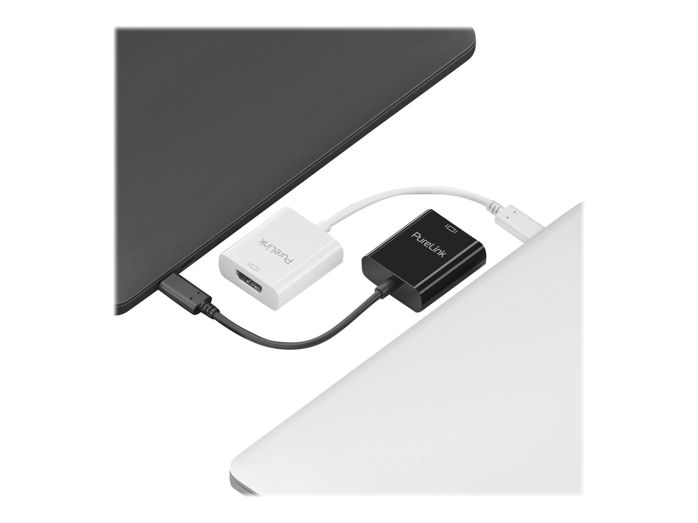 PureLink Adapter 0,10m iSerie IS181 USB-C auf HDMI 4K60Hz schwarz Unterhaltungselektr. Zubehör