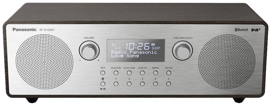 Panasonic RF-D100BTEGT br/si DAB+ Radio DAB+/UKW,Bluetooth,Batteriebetrieb Unterhaltungselektr. HiFi