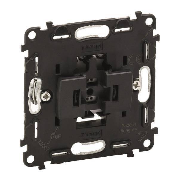 Legrand 752011 Taster Wechselkontakt (SL) 6A bel. m.LED Valena IN MATIC Install.Baumaterial Schalter