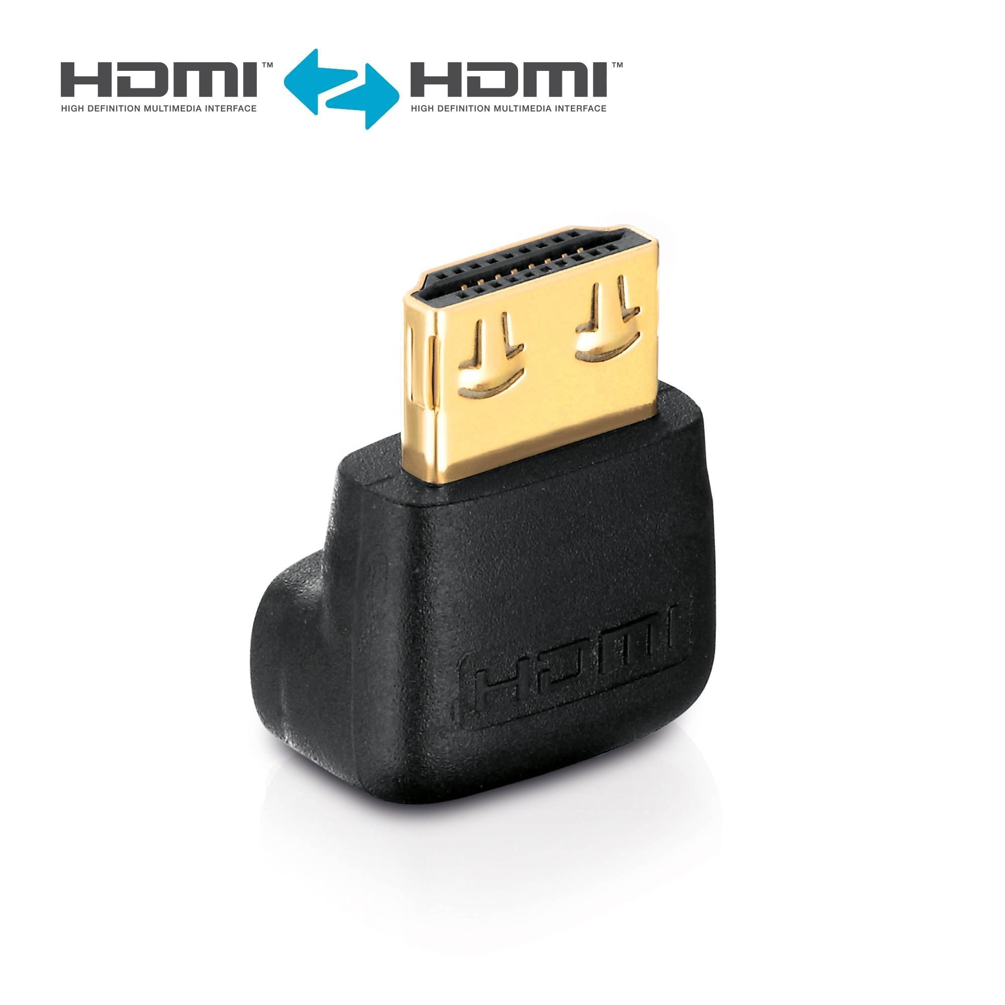 PureLink Adapter PureInstall PI035 HDMI Winkel 90',SLS,2.0/18Gbps,4K/60Hz Unterhaltungselektr. Video