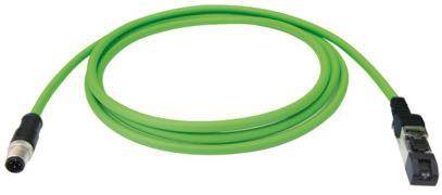 TEGA STXM12x1-RJ45Verb.Leit. L80313A0000 D-cod.Cat.5 CP02CP04BSFUTP2207C5-5m Install.Baumaterial