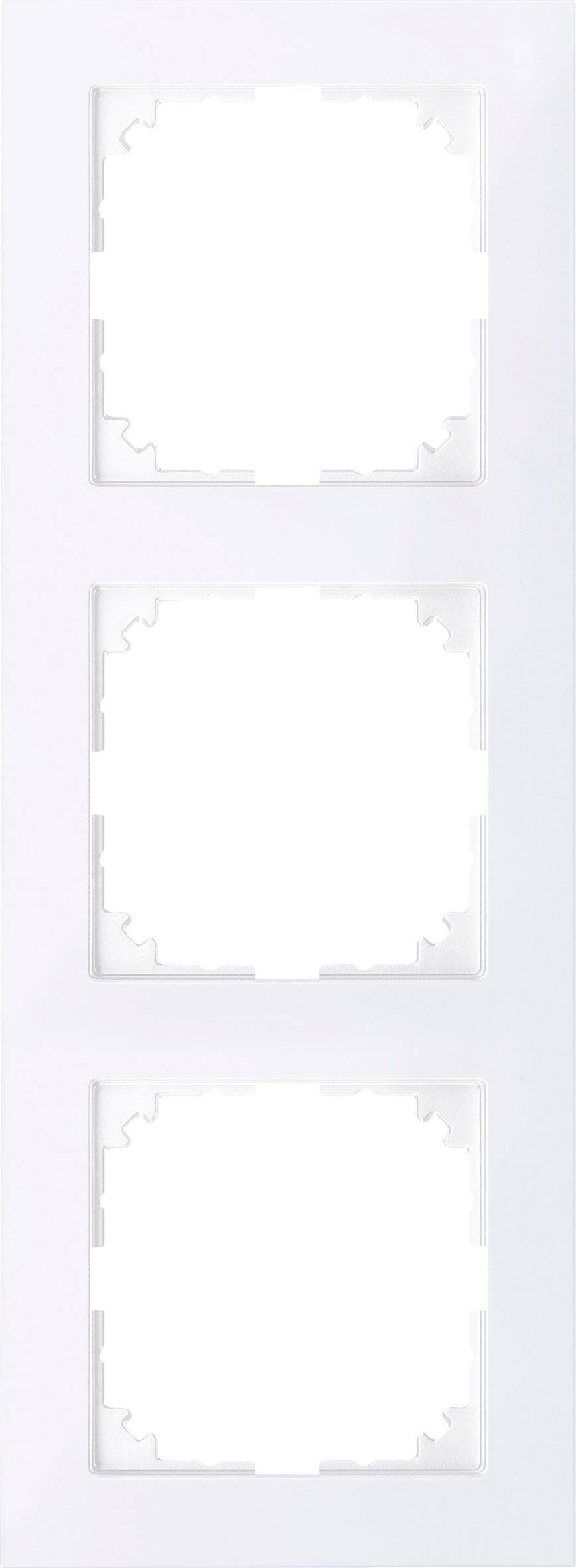 Merten M-Pure-Rahmen 3fach MEG4030-3625 aktivweiß Install.Baumaterial Schaltermat/Geb.Steu Schalter