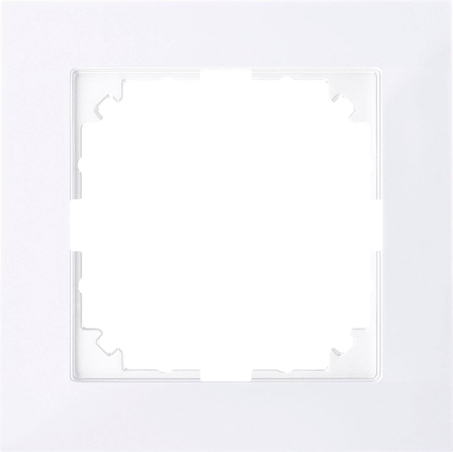 Merten M-Pure-Rahmen 1fach MEG4010-3625 aktivweiß Install.Baumaterial Schaltermat/Geb.Steu Schalter