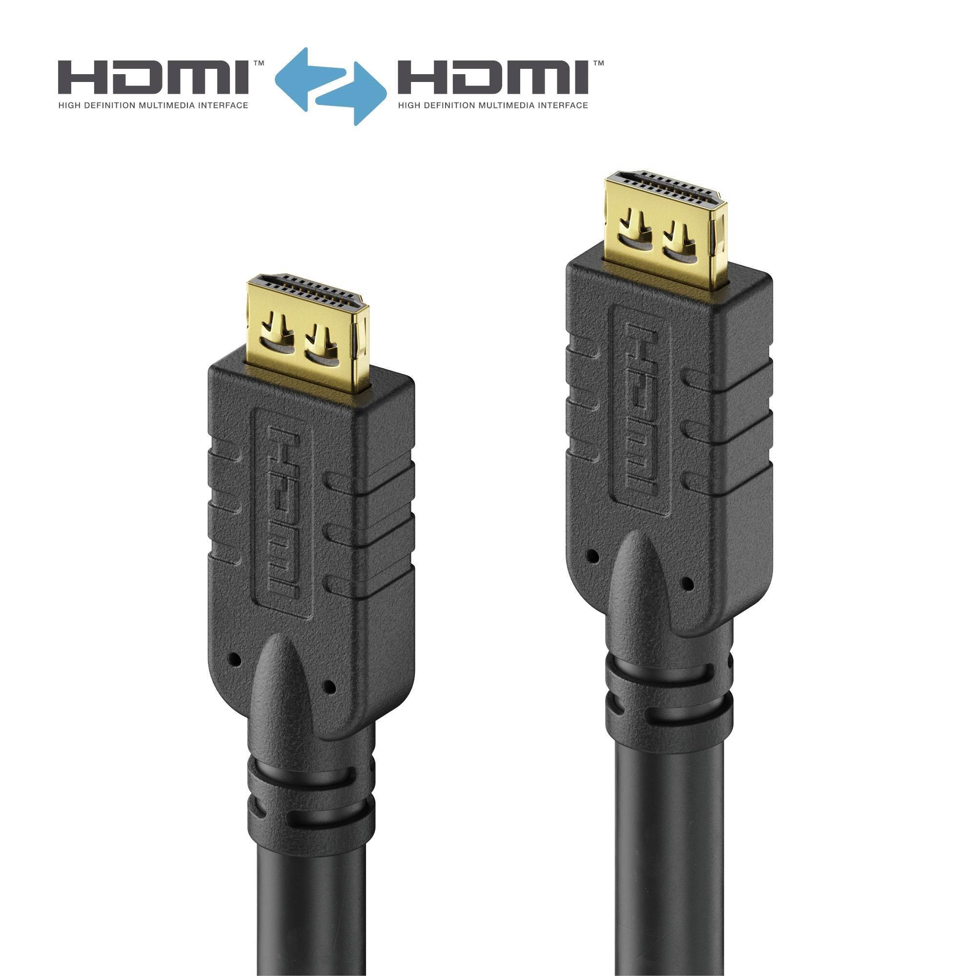 PureLink HDMI-Kabel 25m sw PI1000-250 PureInstall,1.4/10,2Gbps,4K/30Hz Unterhaltungselektr. Zubehör