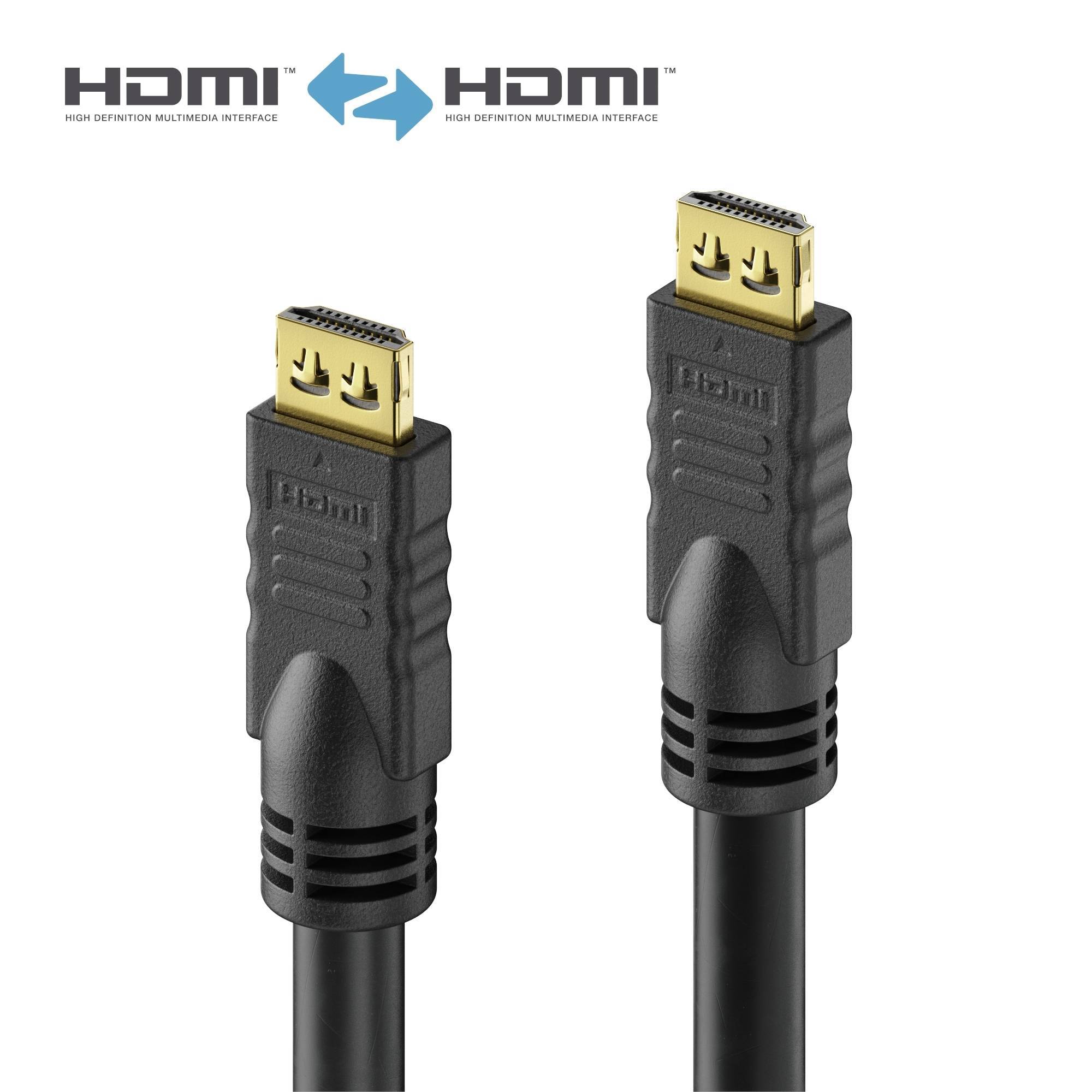 PureLink HDMI-Kabel 7,5m sw PI1000-075 PureInstall,1.4/10,2Gbps,4K/30Hz Unterhaltungselektr. Video