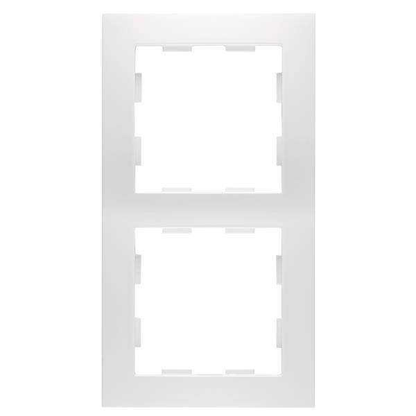 PEHA Rahmen 2f Badora 11. D 11.572.02 reinweiß (02) Install.Baumaterial Schaltermat/Geb.Steu