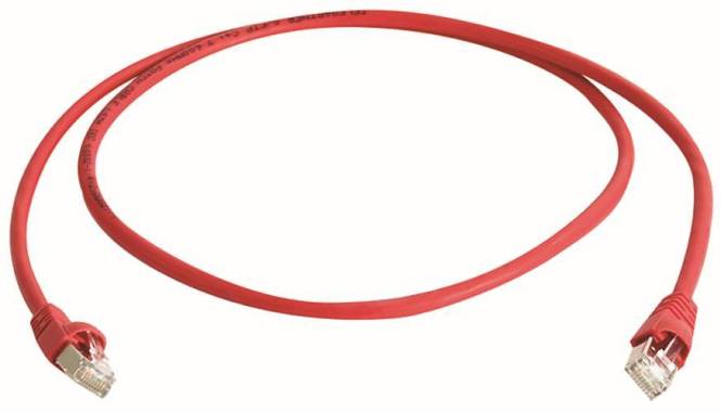 TG Patchkabel S-FTP 25,0m L00006A0043 FS500 MP8 LSZH rot Cat6A 500MHz Iso EA Install.Baumaterial