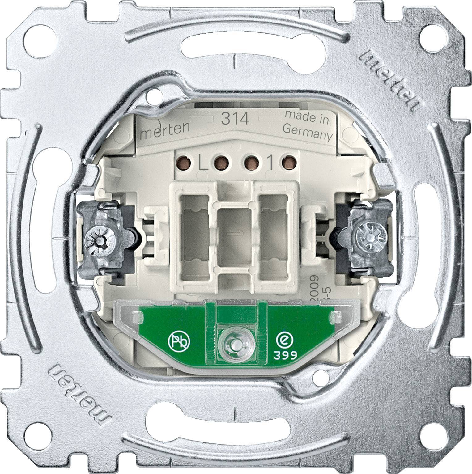 Merten Aus/Wechsel- MEG3606-0000 Kontrollschalter Einsatz 1pol StK Install.Baumaterial Schalter
