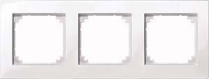 Merten M-PLAN-Rahmen 3fach 515319 polarweiß glänzend Install.Baumaterial Schaltermat/Geb.Steu