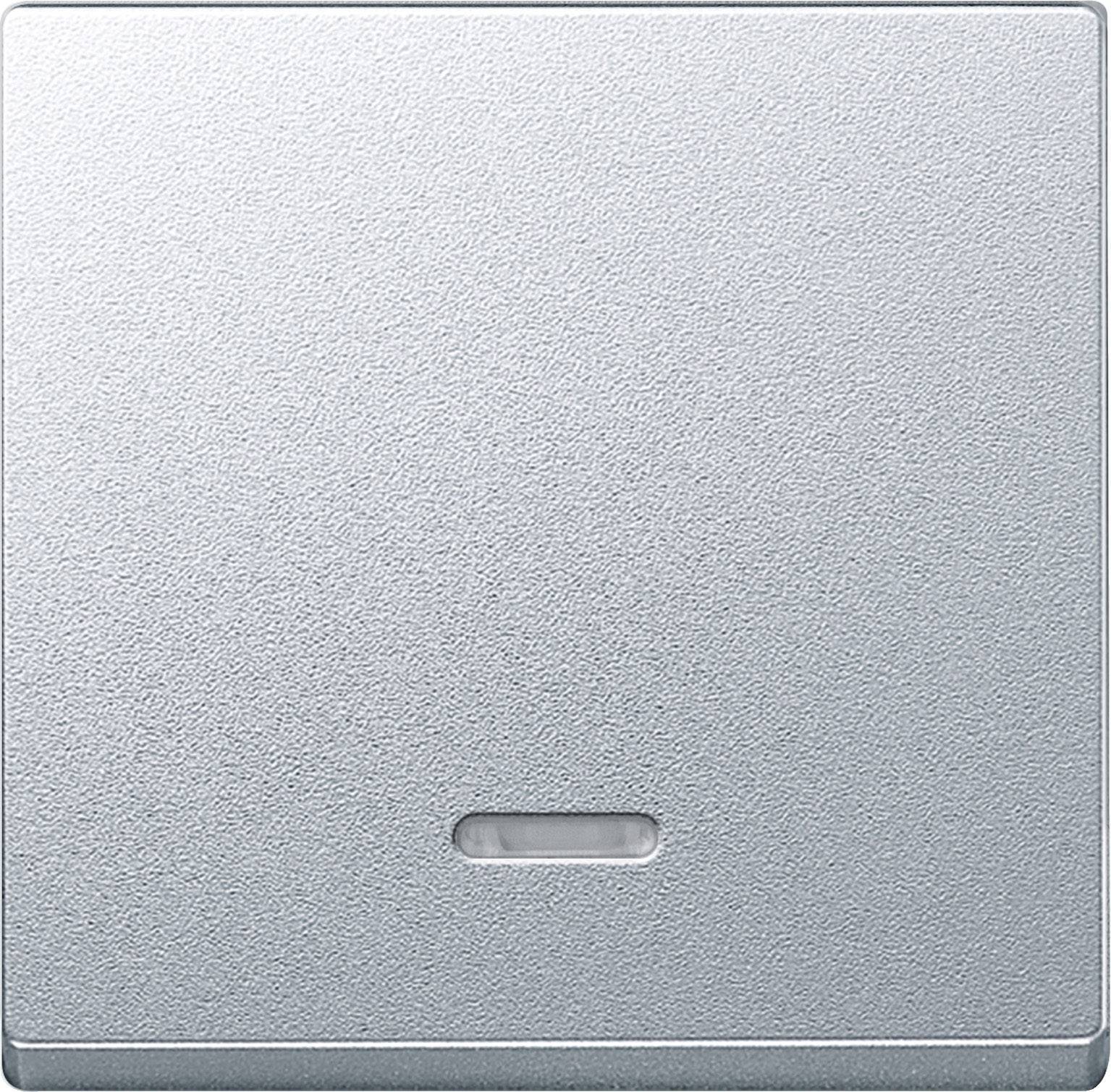 Merten Wippe m.Kontrollfenster 431060 aluminium System M Install.Baumaterial Schaltermat/Geb.Steu